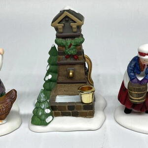 Department 56 Three French Hens Twelve Days of‎ Dickens Christmas Village Figs